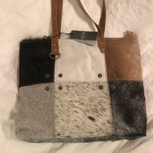 Brand new hide Myra tote